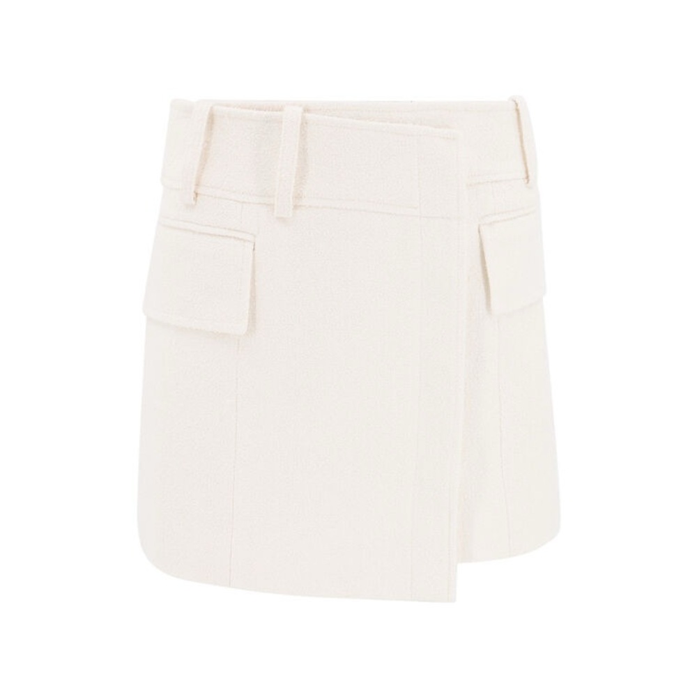 NWT | A.L.C. Cora Tweed Wrap Miniskirt | SZ 14